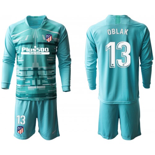 Atlético Madrid Dres Golmanski OBLAK 13 Dječji III 2019/20 Dugim Rukavima Atlético Madrid Dres Golmanski OBLAK 13 Dječji III 2019/20 Dugim Rukavima